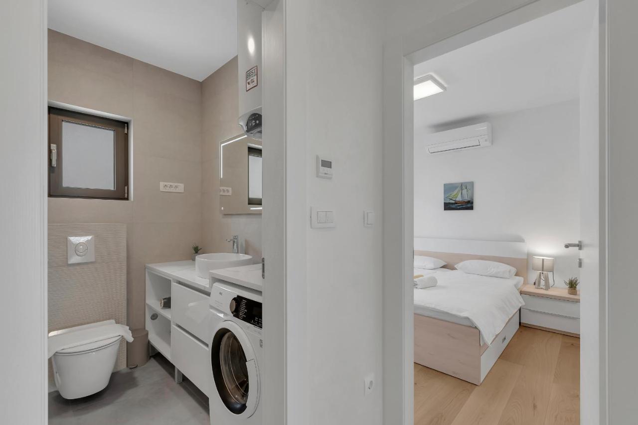 Luxury Apartment Adriasun Free Beach Parking Makarska Exterior foto
